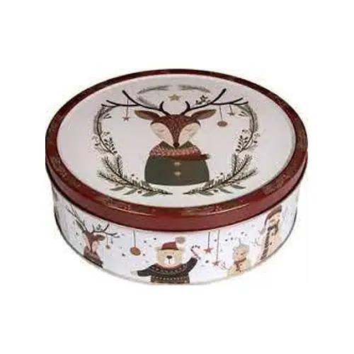 Печиво вершкове Зимовий Ліс Jacobsens Acobsens Bakery Winter Woodland у ж/б 150 г Данія