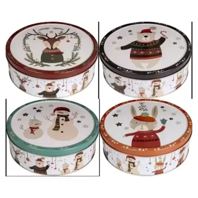Печиво вершкове Зимовий Ліс Jacobsens Acobsens Bakery Winter Woodland у ж/б 150 г Данія