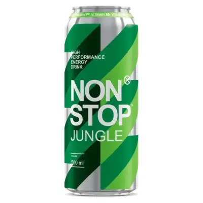 Енергетичний напій Non Stop Jungle 0.5л.