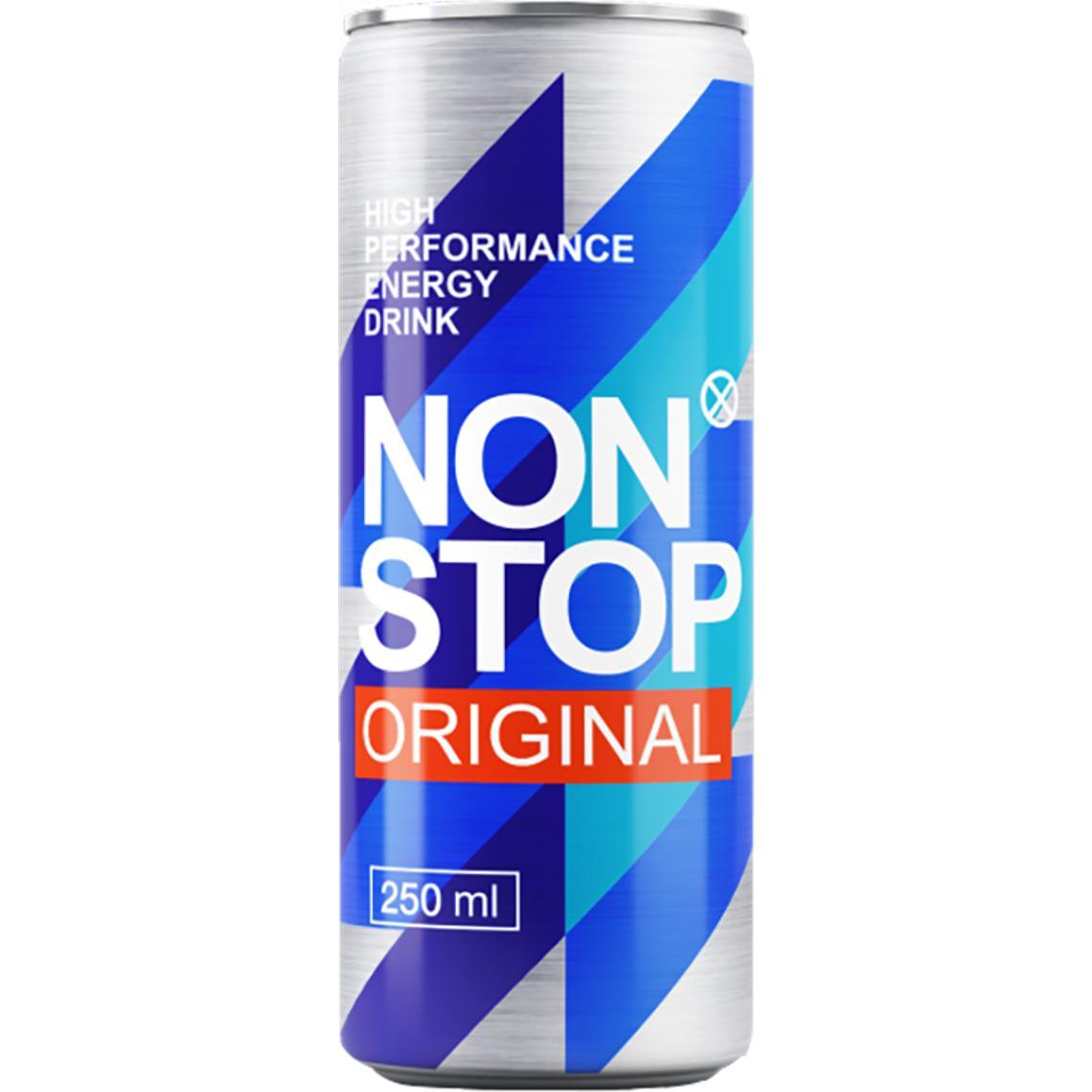 Енергетичний напій Non Stop Original 0.25л.