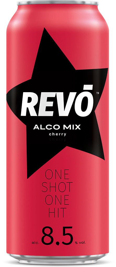 Енергетичний слабоалкогольний напій Revo Alco Energy 8.5% 0.5 л Україна