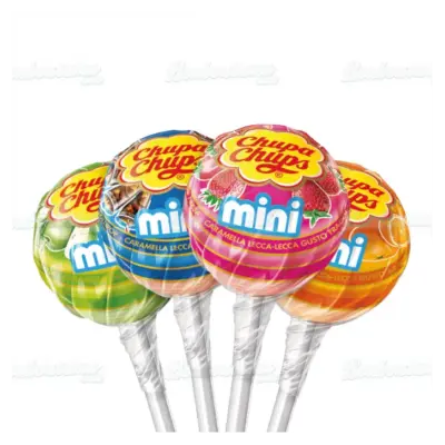 Міні-Конфети на паличці Чупа Чупс чотири смаки Chupa Chups 6 г Іспанія