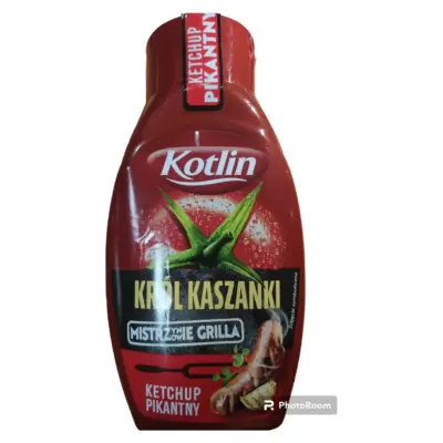 Кетчуп пікантний Король кров'янки БЕЗ ГЛЮТЕНА Kotlin Krol Kaszanki 450 г Польща