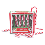 Льодяники Різдвяна Палиця БЕЗ ГЛЮТЕНА Becky's 12 Candy Canes (12x12г) 144г Нідерланди