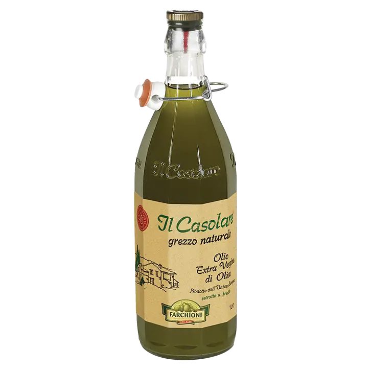 Оливкова олія не фільтрована Farchioni Il Casolare Olio Extra Vergine di Oliva 1л Італія