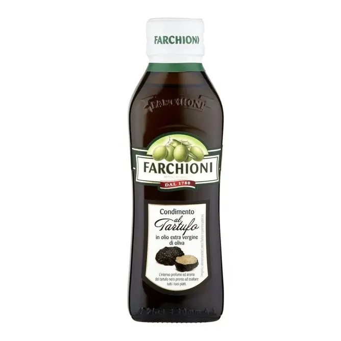 Оливкова олія із чорним трюфелем Farchioni Condimento al Fartufo in Olio Extra Vergine di oliva 250мл Італія