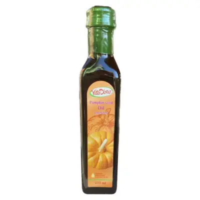 Олія Vita d'oro Pumpkin seed Oil гарбузова нерафінована 250мл.,Італія