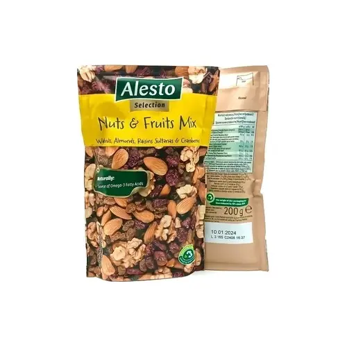 Горіхово-фруктовий мікс Alesto Nuts & Fruit Mix 200г Польща