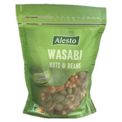 Суміш горіхово-бобова васабі Alesto Wasabi Nuts & Beans 150г Німеччина
