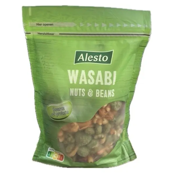 Суміш горіхово-бобова васабі Alesto Wasabi Nuts & Beans 150г Німеччина