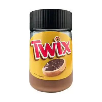 Крем із шоколадно-карамельним смаком та шматочками бісквіту Twix 350г Нідерланди