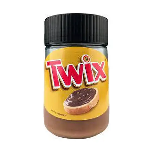Крем із шоколадно-карамельним смаком та шматочками бісквіту Twix 350г Нідерланди