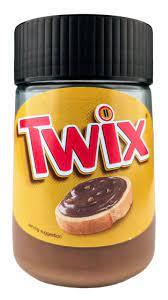 Крем із шоколадно-карамельним смаком та шматочками бісквіту Twix 350г Нідерланди