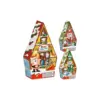 Новорічний подарунковий набір Будиночок Kinder Mini Mix 76 г (5 шт.) Італія