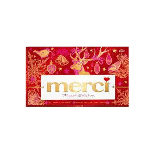 Шоколад Асорті (8 смаків) Storck Merci Finest Selection 400 г Німеччина