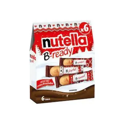 Вафельний батончик із шоколадно-горіховою начинкою Nutella B-ready 132 г Італія