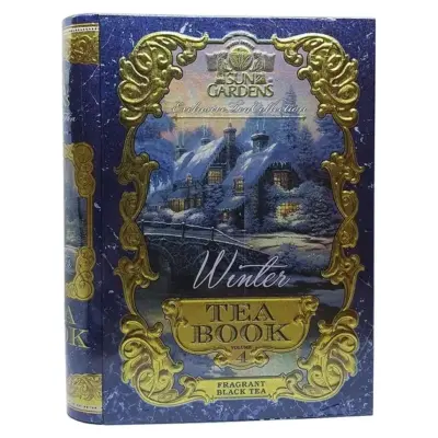 Чай чорний та зелений Зима Том №4 Sun Gardens Tea Book Winter 100г