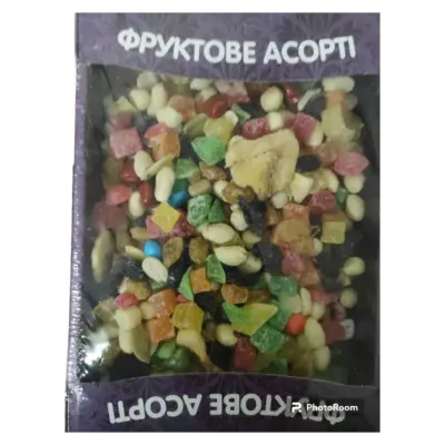Асорті горіхів, сухофруктів і цукатів, 500 кг