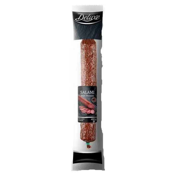 Ковбаса салямі з олениною Deluxe Salami with Venison 400г Польща