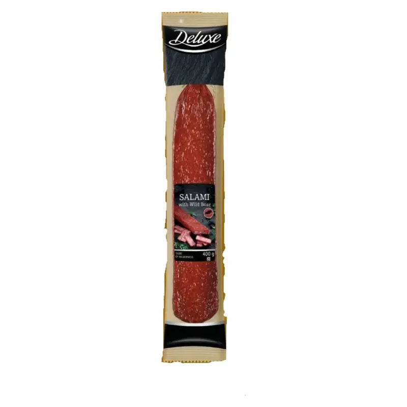 Ковбаса салямі з кабаном Deluxe Salami with Wild Boar 400г Польща