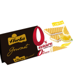Вафлі лимонні БЕЗ ЦУКРУ Florbu Gourmet Limon 0% azucares 150г Іспанія