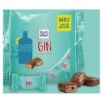 Цукерки шоколадні Джин Ritter Sport Gin 200г (12шт) Німеччина