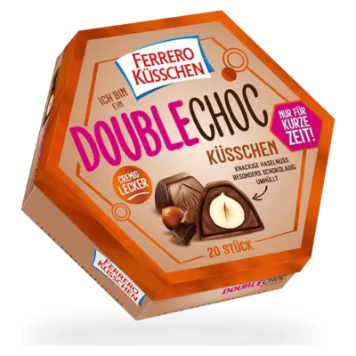 Шоколадні цукерки Подвійний Шок! FERRERO DOUBLECHOC Küschen 190 г Німеччина