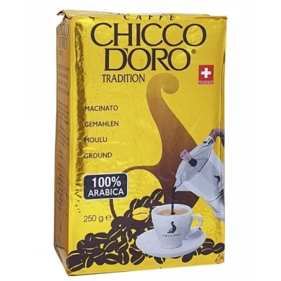 Кава мелена Chicco D'Oro Tradition 100% Арабіка 250г Швейцарія