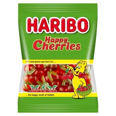 Желейні цукерки Haribo Happy Cherries (щасливі вишні) Німеччина 175 г