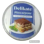 Сыр Маскарпоне Mascarpone Delikate ser śmietankowo-kremowy  250г Польша