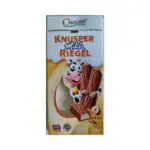 Шоколад молочний зі шматочками фундуку та пластівцями Choceur Knusper Milch Riegel 200г Німеччина