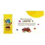 Шоколад молочний з драже Lakito Milk Chocolate With Dragees 100г Польща