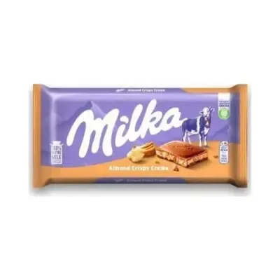 Шоколад молочний MilkaTriple Caramel Швейцарія 90 г