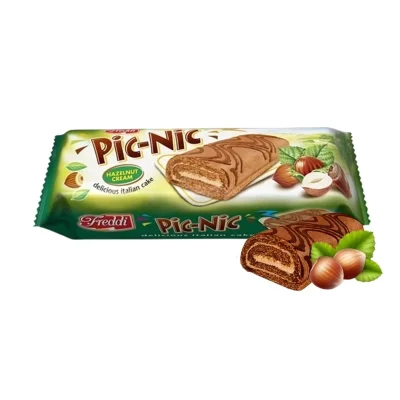 Бісквітний рулет з горіховим кремом Freddi Pic-Nic Hazelnut Cream 200г Італія