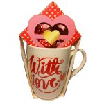 Подарунковий набір Чашка + Цукерки праліне 50 г Becky's Loveu Нідерланди