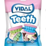 Жувальні зефірні цукерки Щелепи БЕЗ ГЛЮТЕНА Vidal Teeth 70 г Іспанія