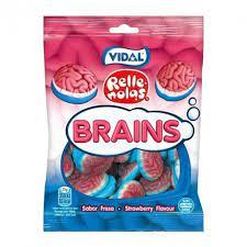 Желейні цукерки мозку БЕЗ ГЛЮТЕНА Vidal Relle Nolas Brains 90 г Іспанія