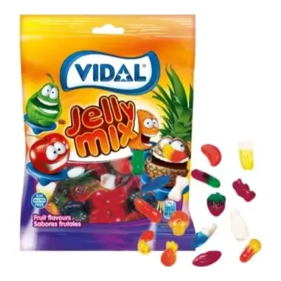 Желейні цукерки Мікс БЕЗ ГЛЮТЕНА Vidal Jelly Mix 90 г Іспанія