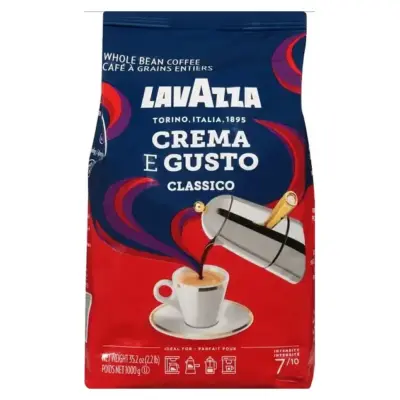 Кава в зернах LavAzza Espresso Crema e Gusto Classico 1 кг Італія