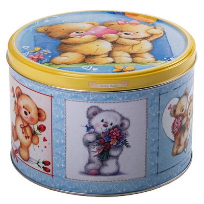 Печиво вершкове Плюшеві Ведмедики Jacobsens BakeryTeddy Bears у ж/б 300 г Данія
