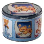 Печиво вершкове Плюшеві Ведмедики Jacobsens BakeryTeddy Bears у ж/б 300 г Данія