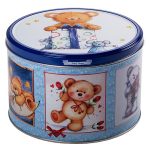 Печиво вершкове Плюшеві Ведмедики Jacobsens BakeryTeddy Bears у ж/б 300 г Данія