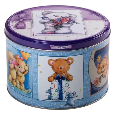 Печиво вершкове Плюшеві Ведмедики Jacobsens BakeryTeddy Bears у ж/б 300 г Данія