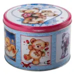 Печиво вершкове Плюшеві Ведмедики Jacobsens BakeryTeddy Bears у ж/б 300 г Данія