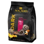 Цукерки асорті темного шоколаду Socado Dark Chocolate Arancia Cacao e Mandorla 230 г Італія