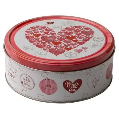 Печиво вершкове Датське Сердечка Küpsisetoos Hearts Danish Butter Cookies ж/б 150 г Данія