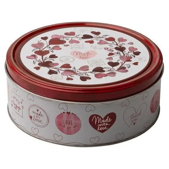 Печиво вершкове Датське Сердечка Küpsisetoos Hearts Danish Butter Cookies ж/б 150 г Данія