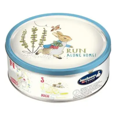 Печиво вершкове Датське Кролик Пітер Petter Rabbit Danish Butter Cookies ж/б 150 г Данія
