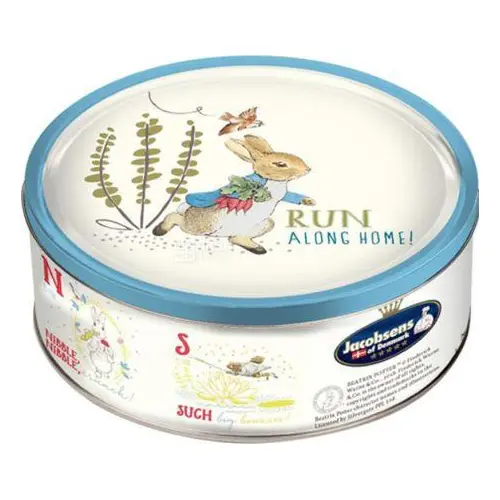 Печиво вершкове Датське Кролик Пітер Petter Rabbit Danish Butter Cookies з/б 150г Данія