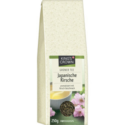 Чай зелений із ароматом Японської Вишні King Crown Gruner Tee Japanische Kirsche 250г Німеччина